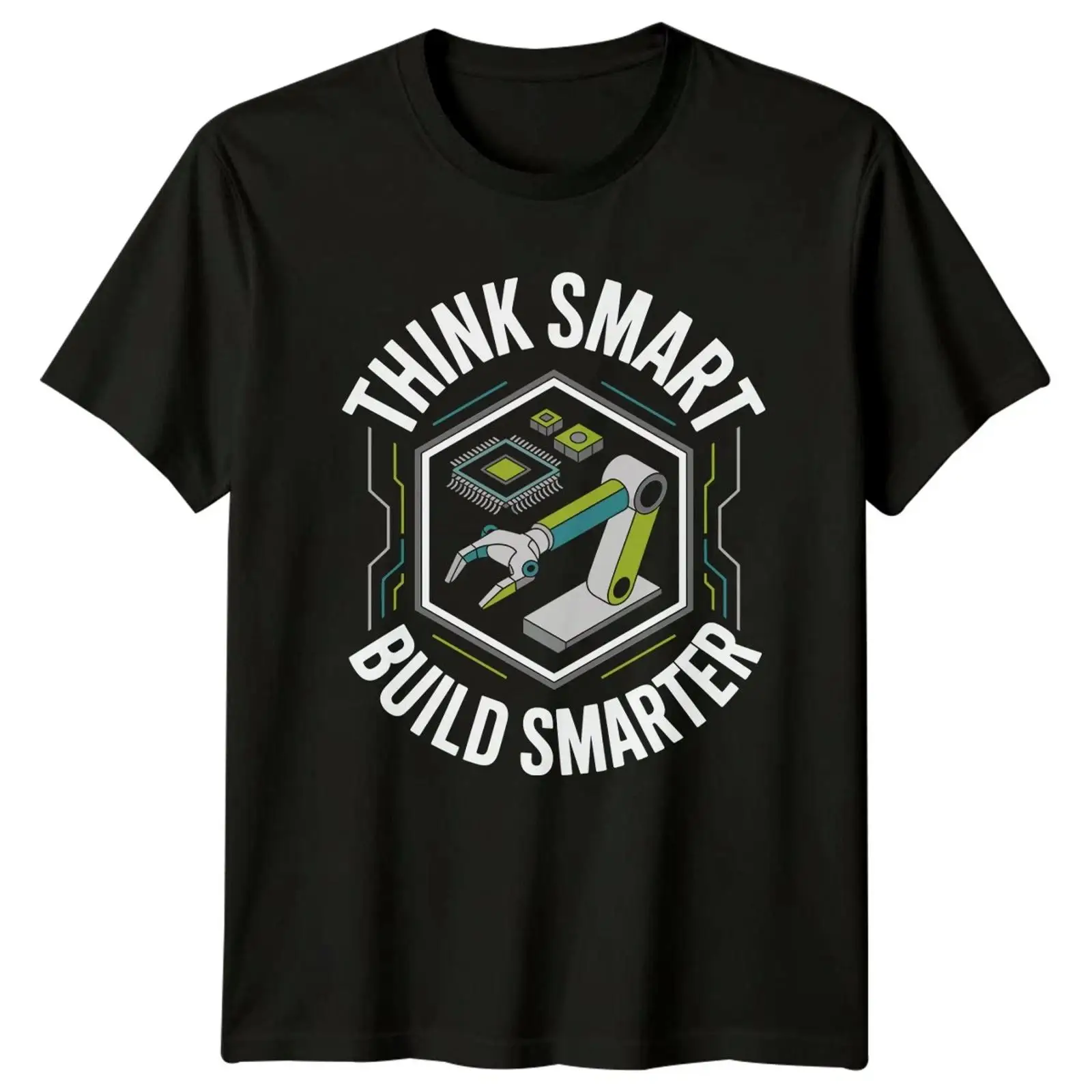 Vintage Fashion Build - Think Smart Build Smarter Erkek Tişörtü