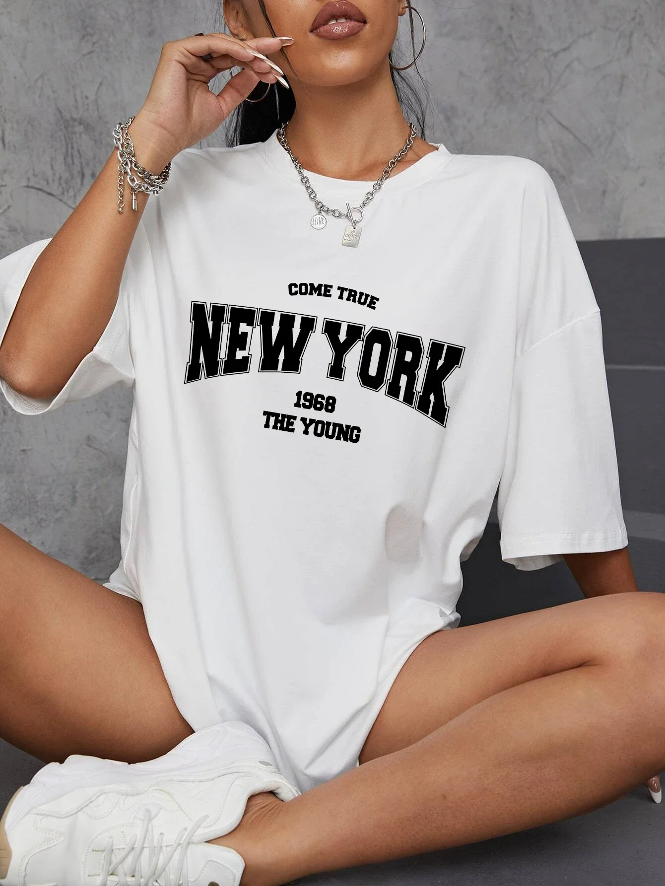 Vintage Fashion York - Vintage 1968 New York Grafik Tişört