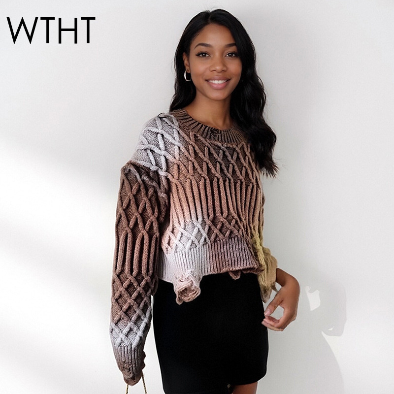 Vintage Fashion Influencers - WTHT Vintage Moda kadın Yıkama Gevşek
