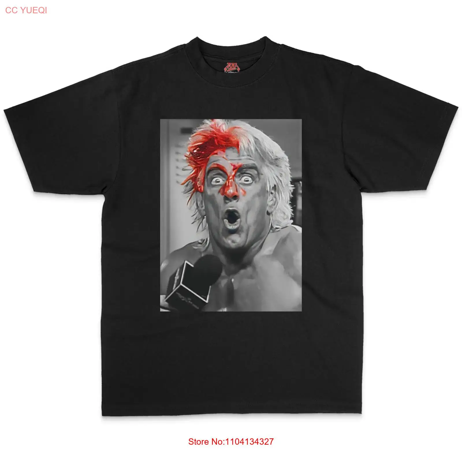 Vintage Fashion Knitwear - RIC FLAIR TİŞÖRT NADİR vintage Yıkanmış