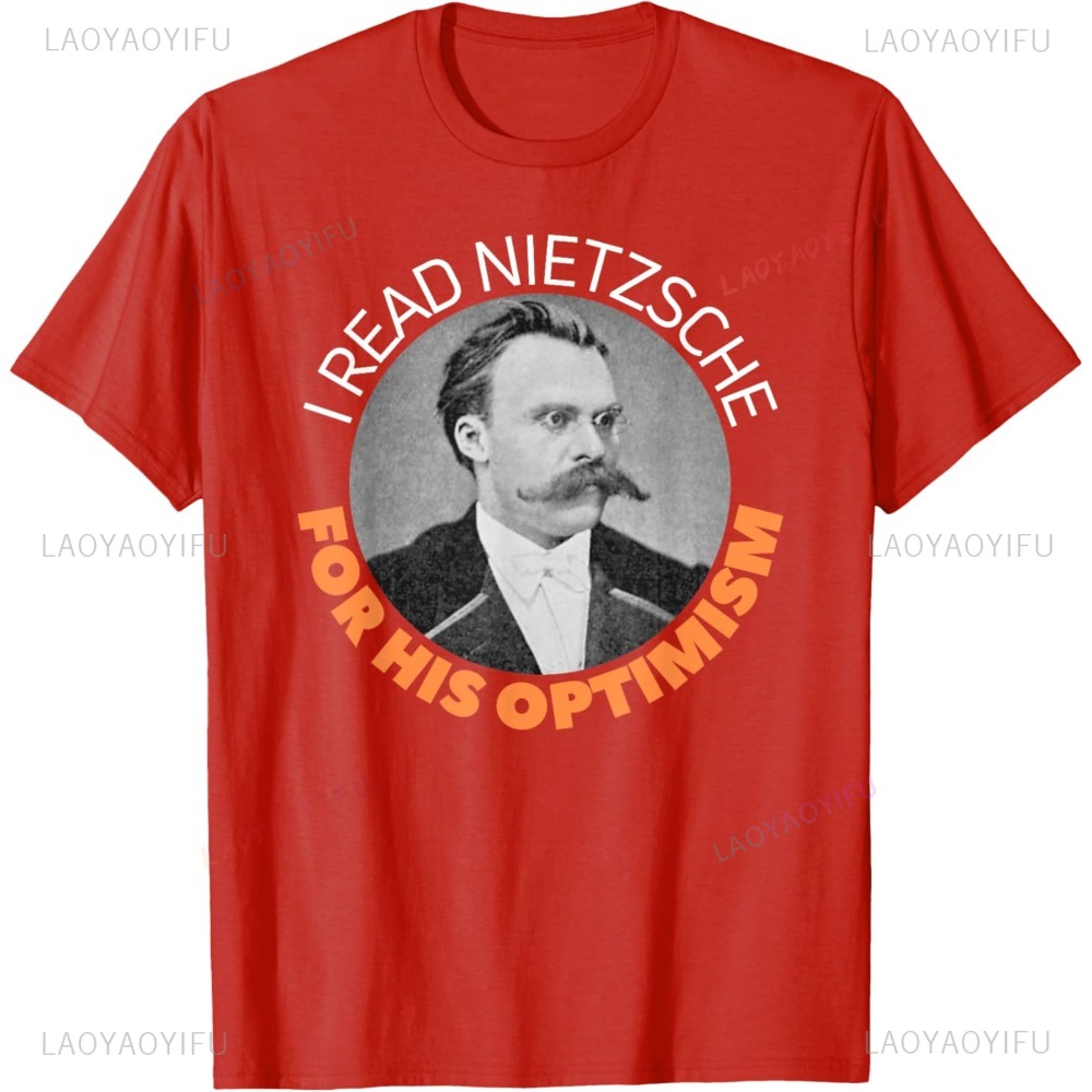 Vintage Fashion Style Men - Friedrich Nietzsche Optimizm Hediye Alman Felsefe