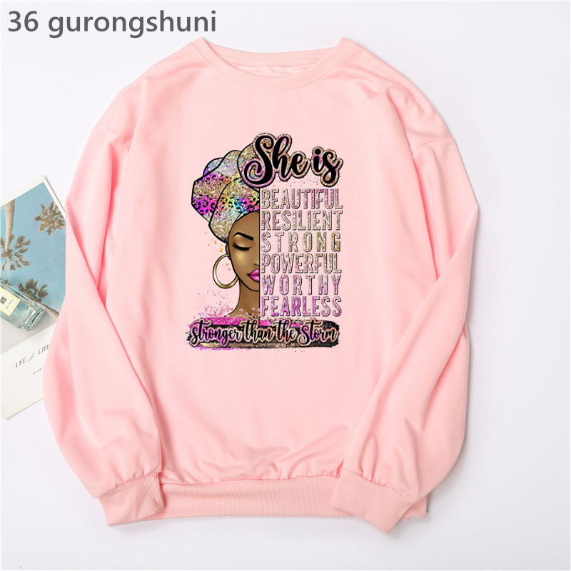 Turtleneck Knit 90S - Suluboya Altın Anlamsız Grafik Baskı Kapüşonlular