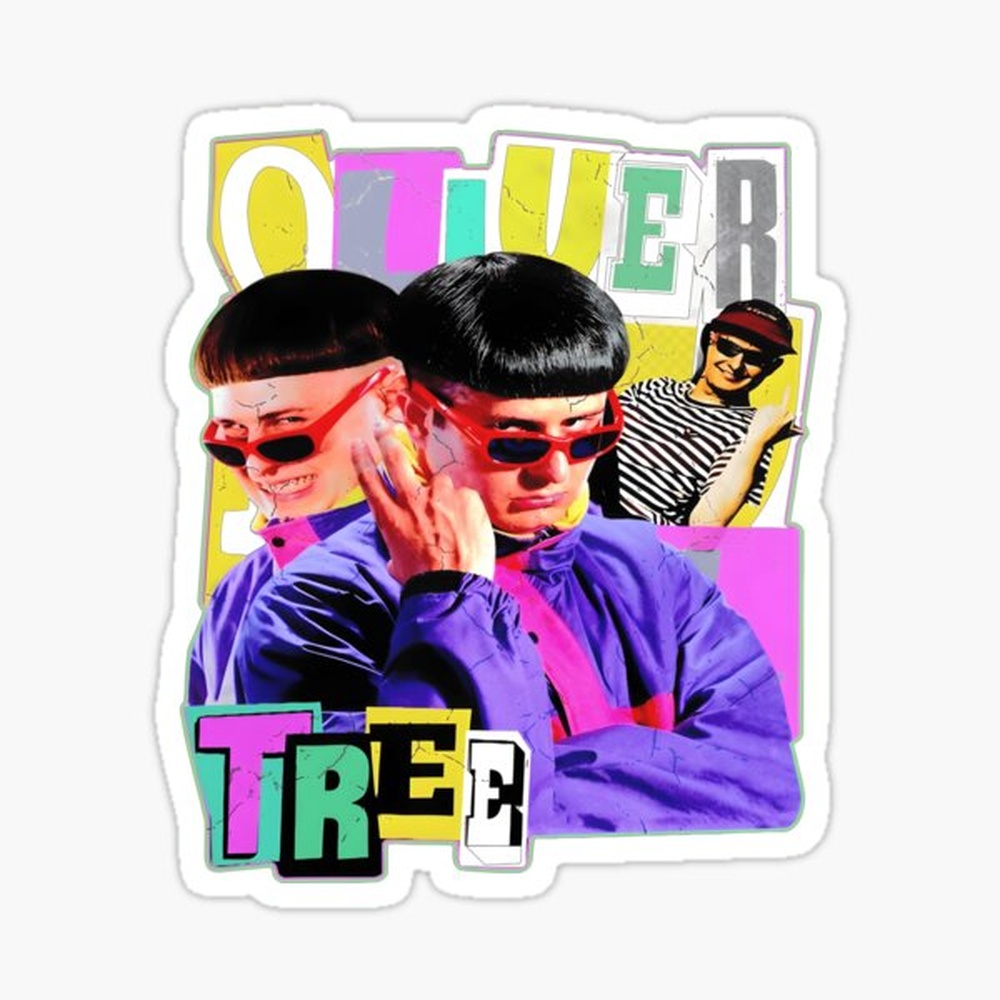 Vintage Fashion Art - Oliver-Tree Vintage Grunge Kolaj Alternatif Müzik
