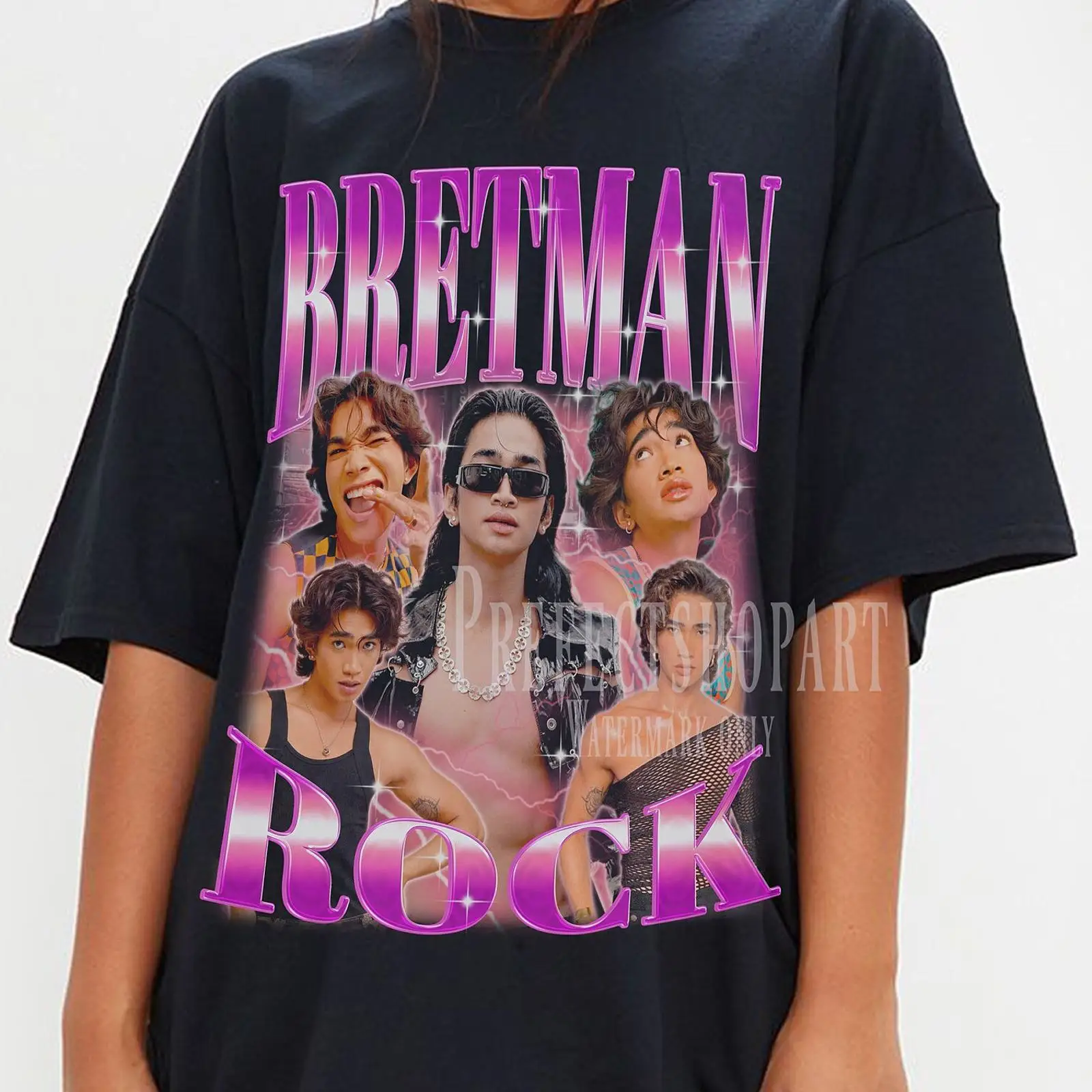 Vintage Fashion Influencers - Bretman Rock Retro Tişört Vintage Influencer