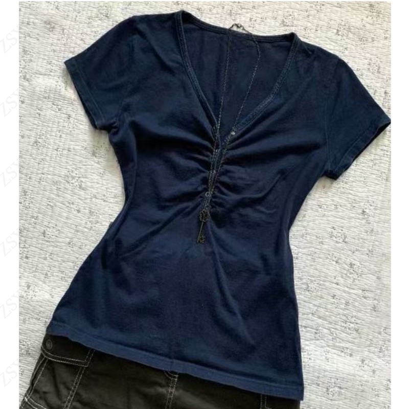 Vintage Fashion Korea - Estetik T Shirt 90s Vintage Giysiler