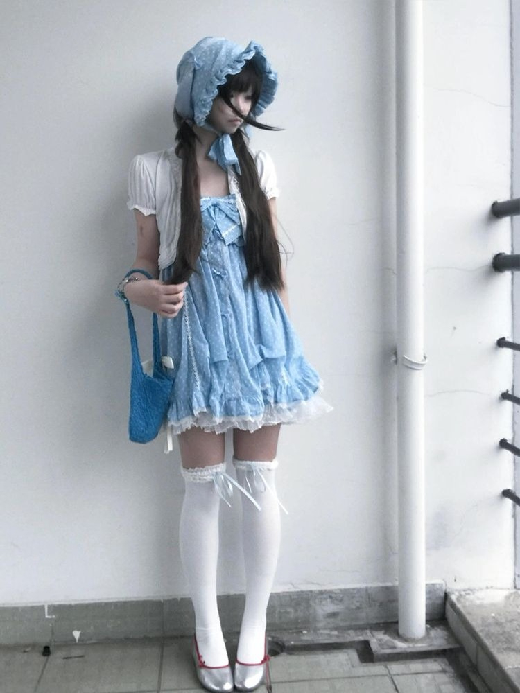 Vintage Fashion Outfit - Y2k Japon Vintage Takım Elbise Kadın