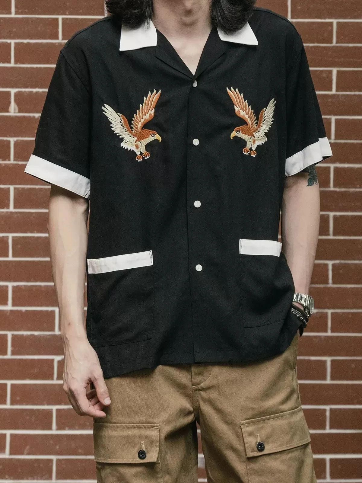 Stokta Olmayan Eski Moda Nakış - Bowling Shirt Camp incelemesi ve fiyatı