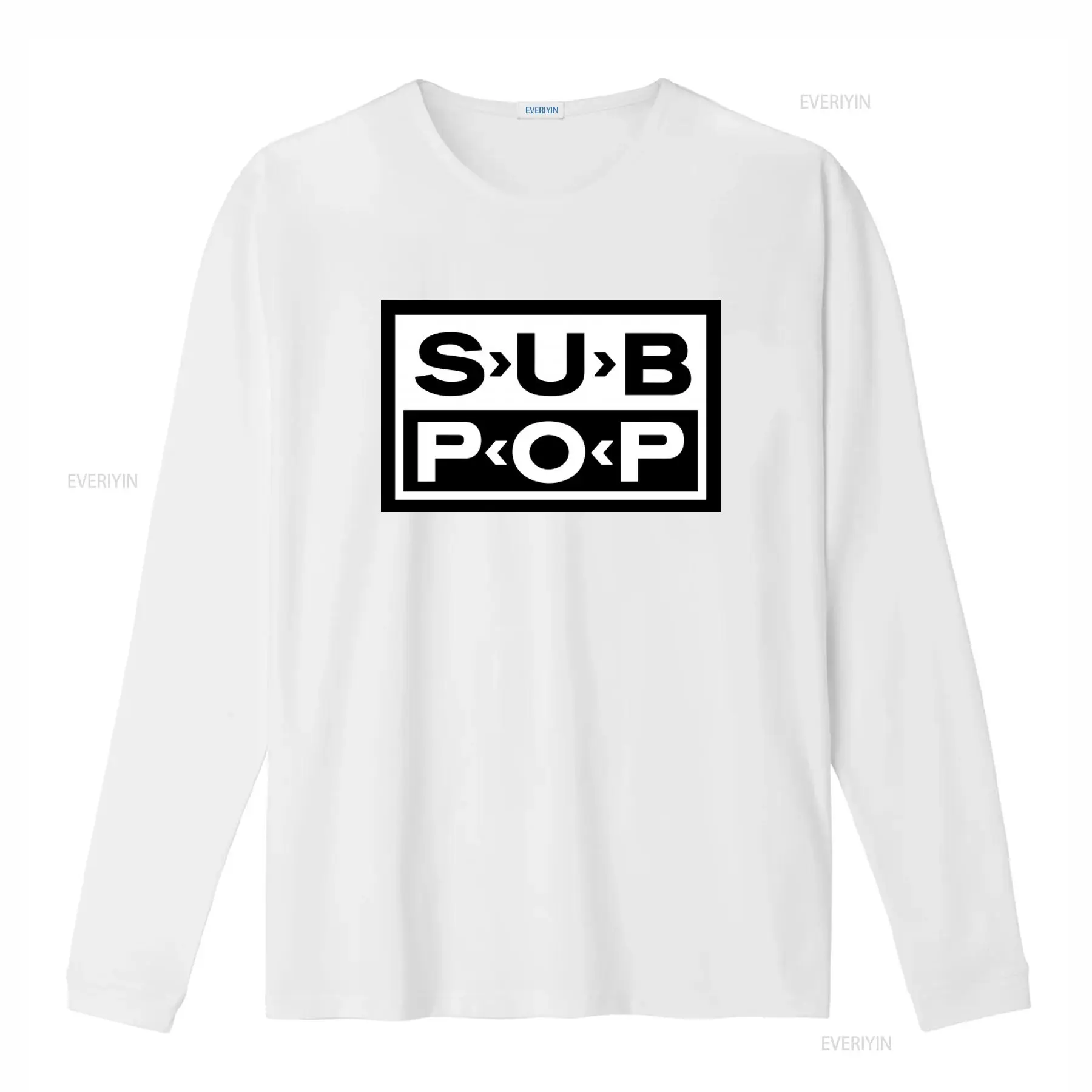 Sub Pop Logolu Tişört Siyah Be - Vintage Fashion Style Men incelemesi ve fiyatı