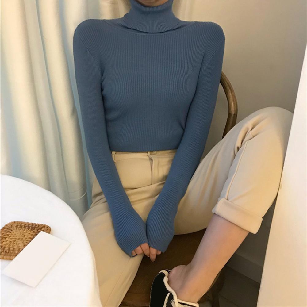 Örgü Üstler Kadın Balıkçı Yaka - Turtleneck Knit 90S incelemesi ve fiyatı