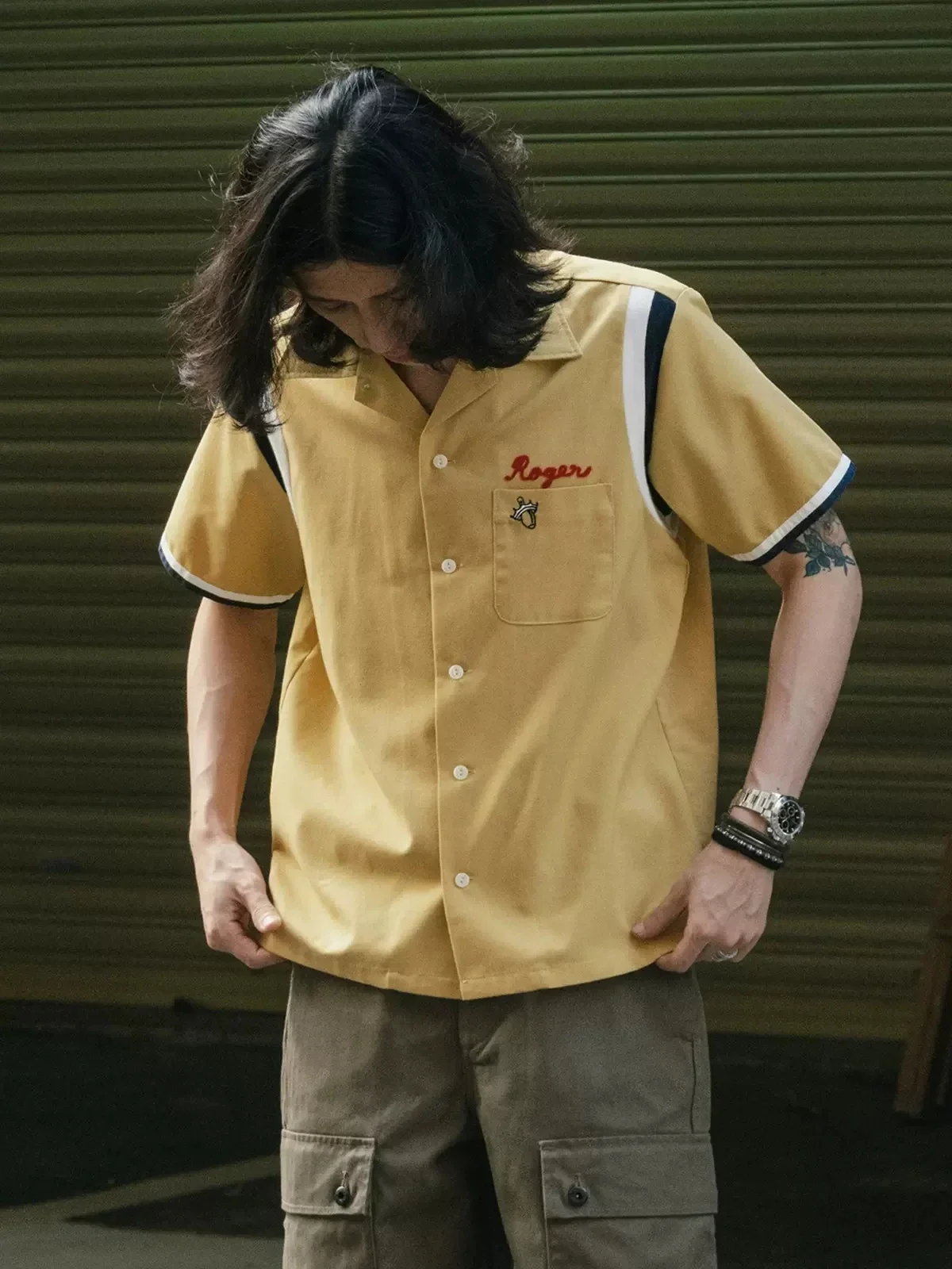 Erkekler için Stok Olmayan Ret - Bowling Shirt Camp incelemesi ve fiyatı