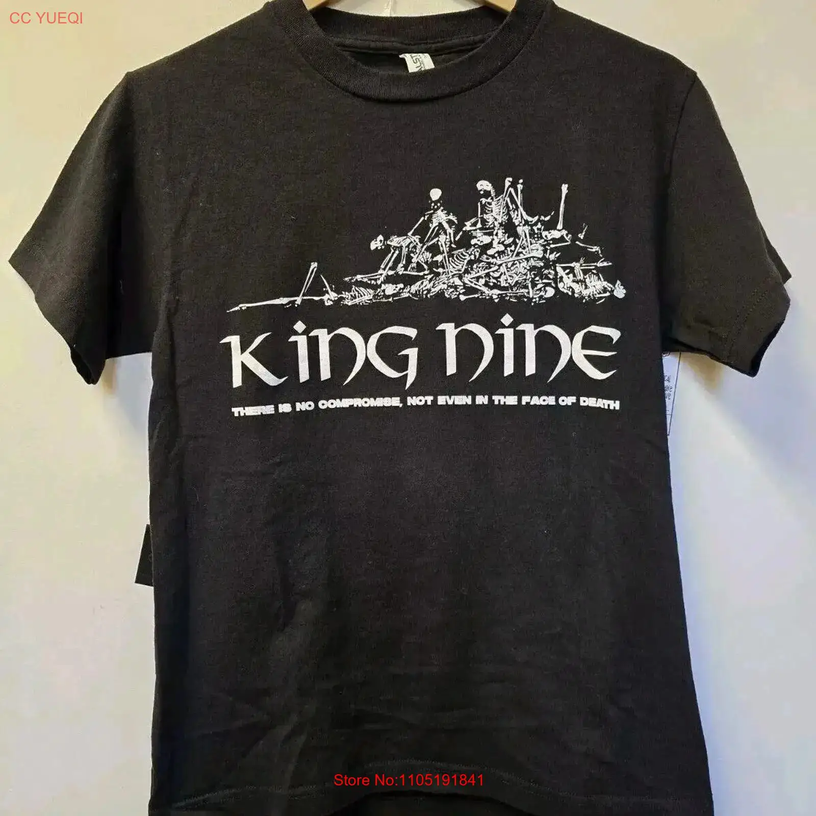 King Nine Band Tişört S Sert M - Vintage Fashion York incelemesi ve fiyatı