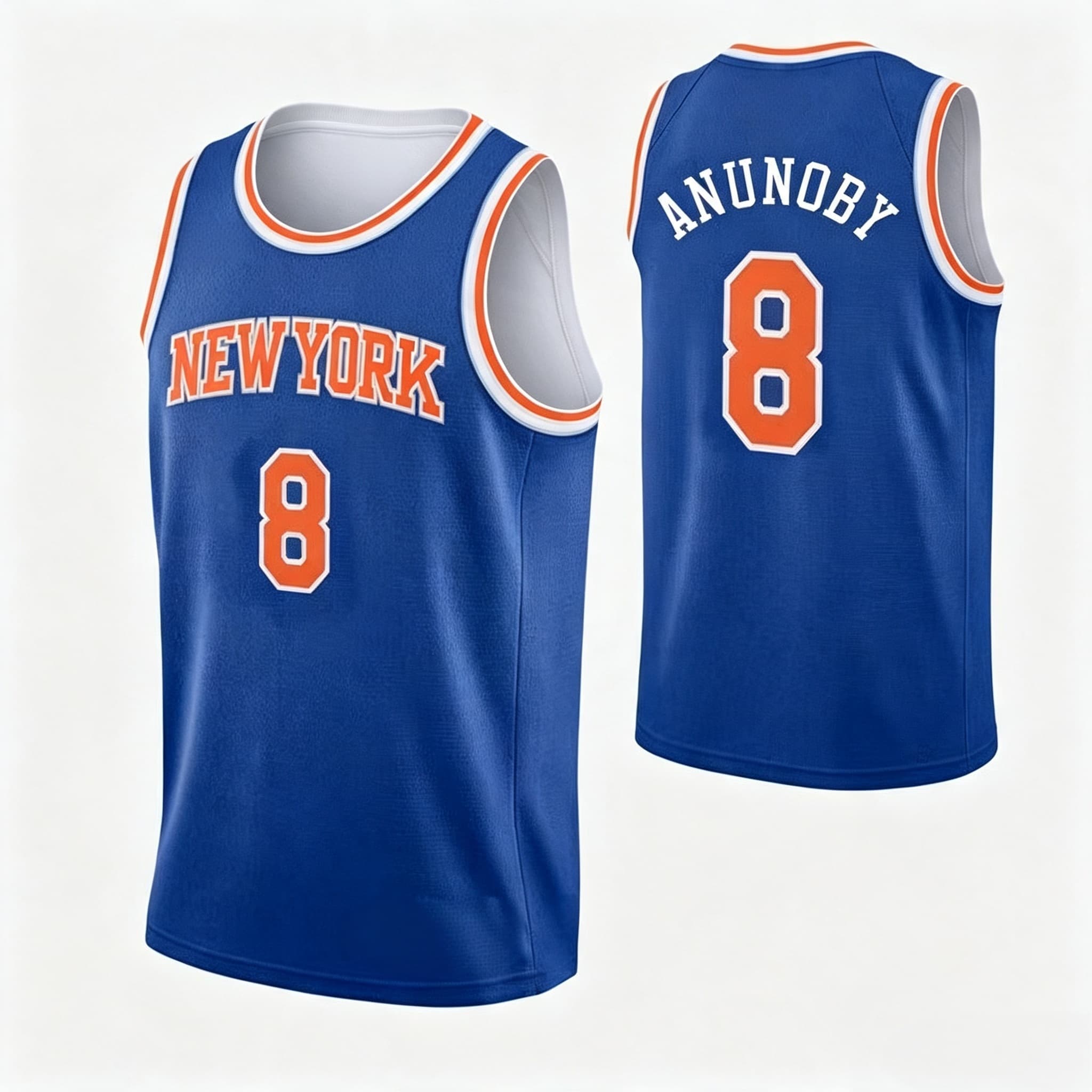 Men Anunoby # 8 New York Baske - Vintage Fashion York incelemesi ve fiyatı