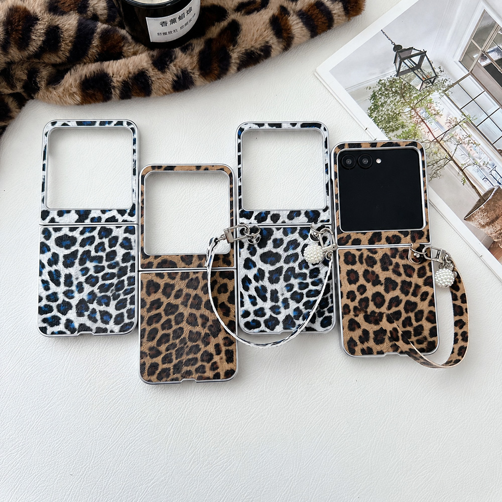 Leopar Baskılı Katlanabilir Ka - Vintage Women Fashion incelemesi ve fiyatı