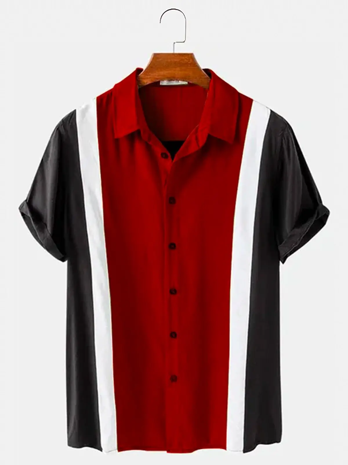 Erkek Vintage 50s klasik iki t - Bowling Shirt Camp incelemesi ve fiyatı