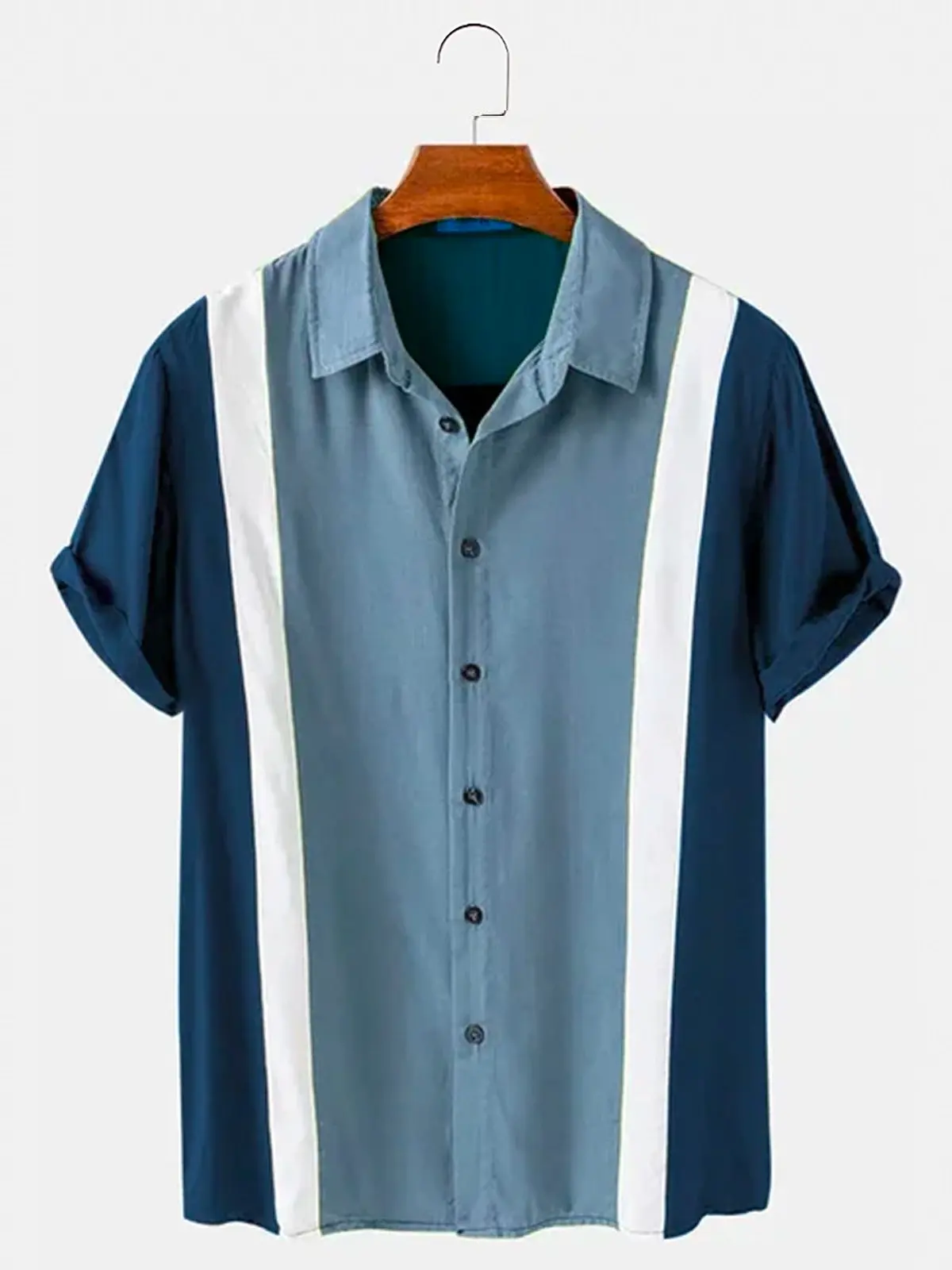 Erkek Vintage 50s klasik iki t - Bowling Shirt Camp incelemesi ve fiyatı