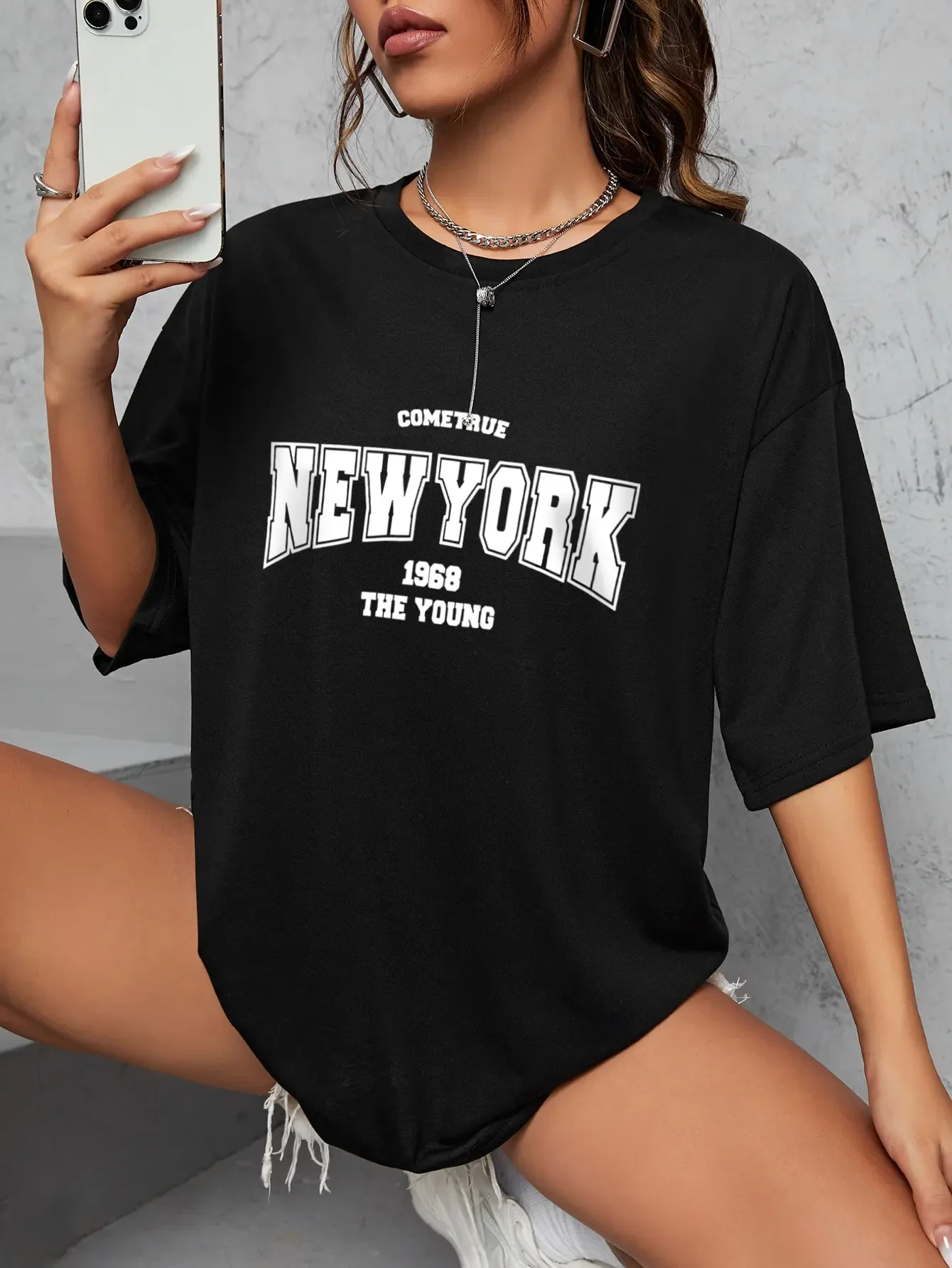 Vintage 1968 New York Grafik T - Vintage Fashion York incelemesi ve fiyatı