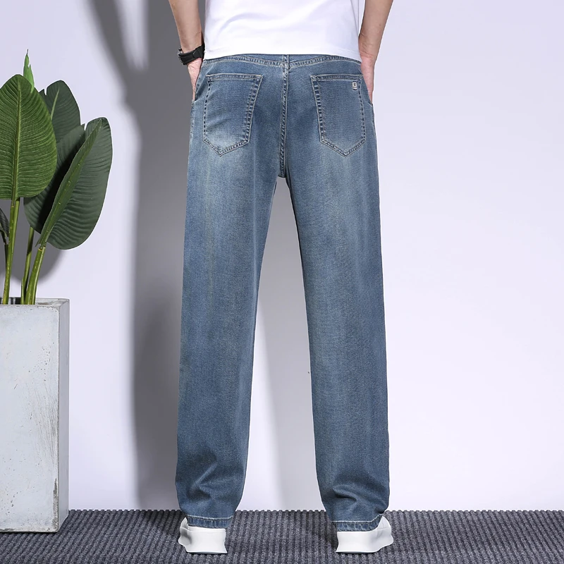 Yumuşak erkek Lyocell Baggy ko - Vintage Fashion Korea incelemesi ve fiyatı