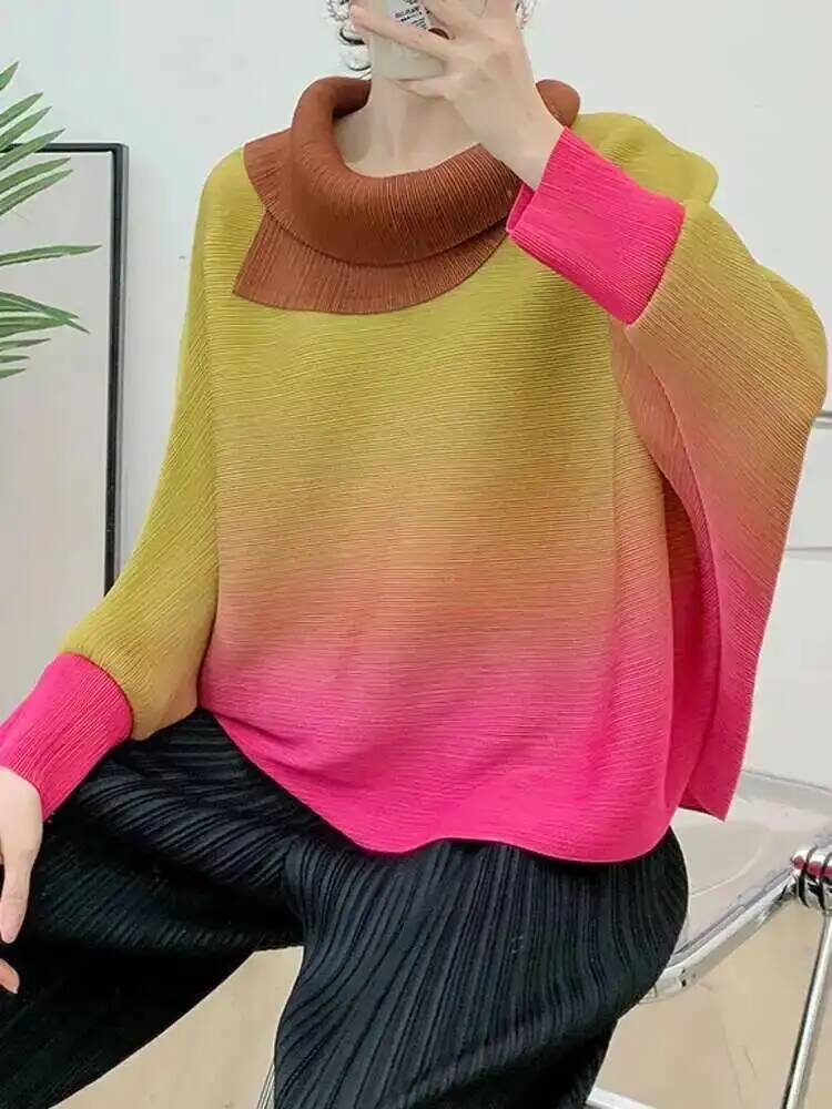 Pileli tişört degrade kadınlar - Vintage Fashion Build incelemesi ve fiyatı