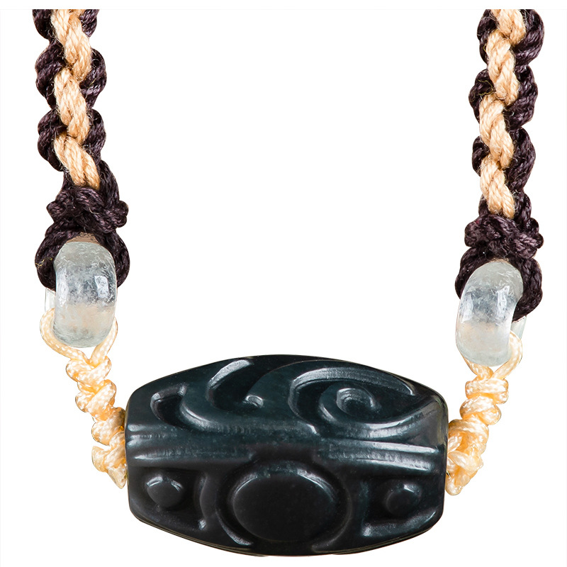 Hetian Yeşim Oyma Boncuk Kolye - Vintage Fashion Jewelry Necklaces incelemesi ve fiyatı