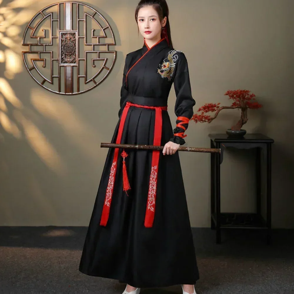Modern Hanfu Kadın Üst Etek 2  - Vintage Fashion Style Men incelemesi ve fiyatı