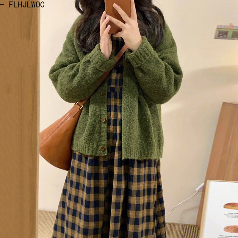 Kahve ekose elbiseler 2023 tem - Vintage Fashion Korea incelemesi ve fiyatı