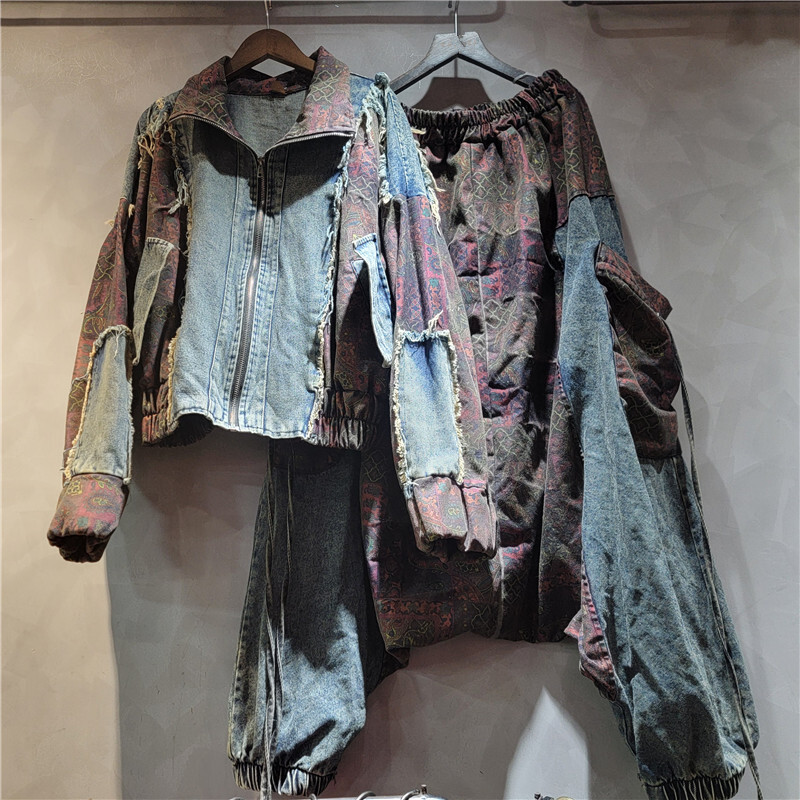 WTHT Vintage Trendy Kadın Patc - Patchwork Jean Jacket incelemesi ve fiyatı