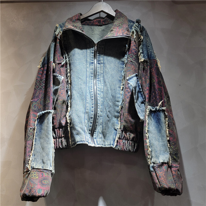 WTHT Vintage Trendy Kadın Patc - Patchwork Jean Jacket incelemesi ve fiyatı