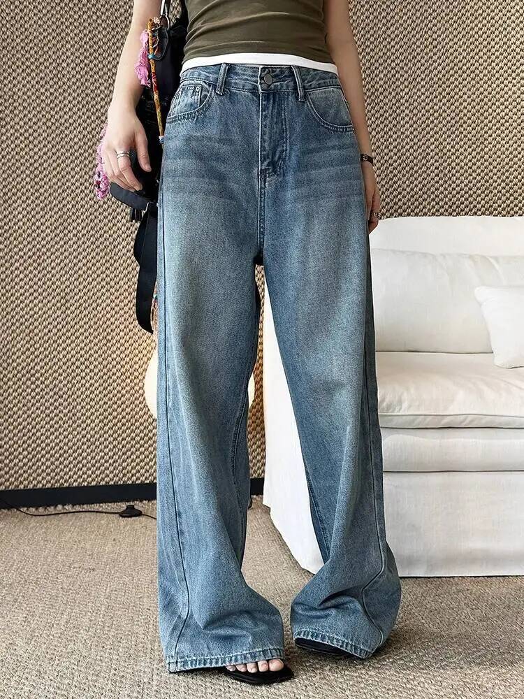 Bel Gri Denim Yüksek Vintage U - Vintage Fashion Build incelemesi ve fiyatı