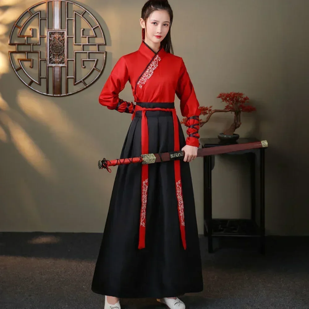 Modern Hanfu Kadın Üst Etek 2  - Vintage Fashion Style Men incelemesi ve fiyatı