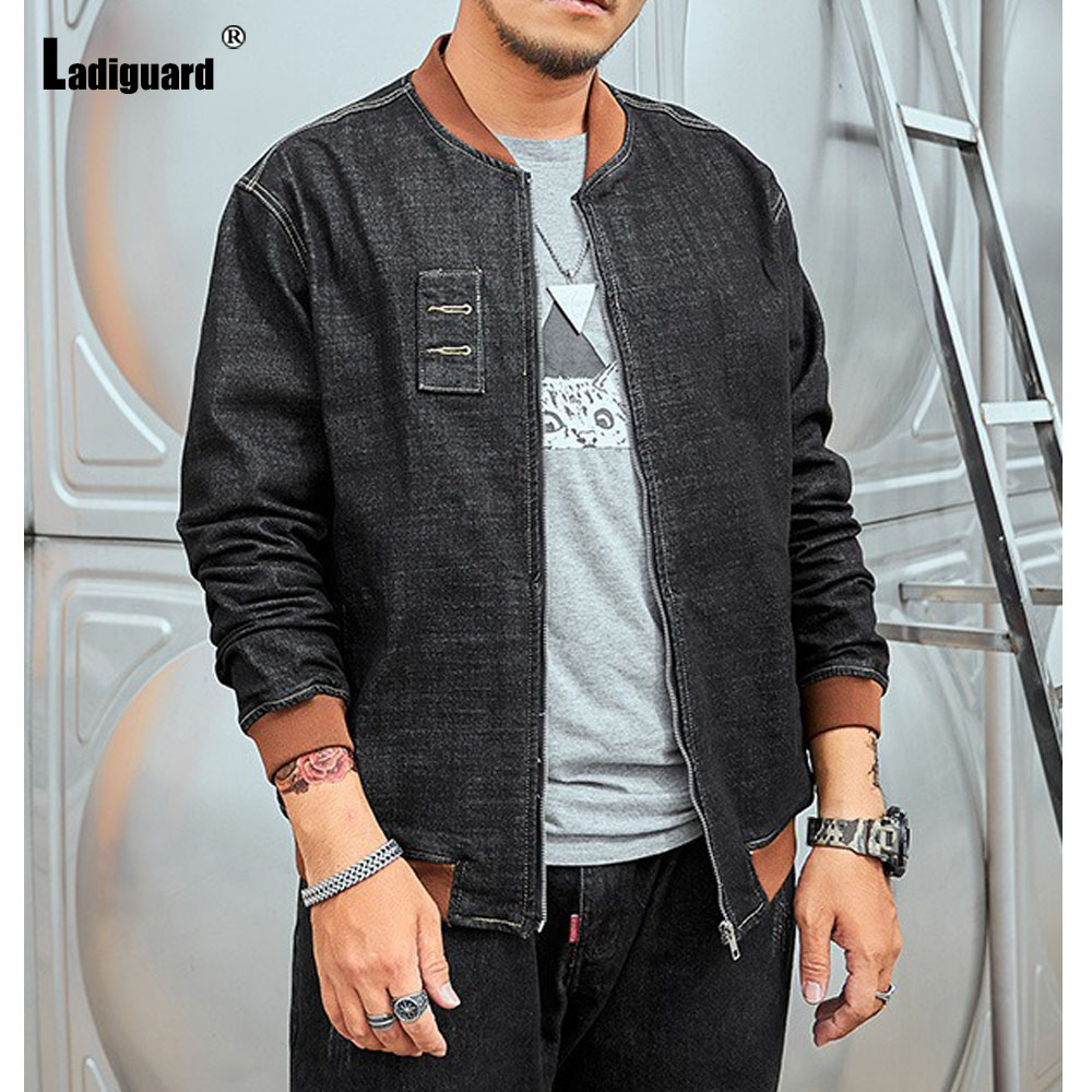 Ladiguard artı boyutu 7xl Mens - Patchwork Jean Jacket incelemesi ve fiyatı