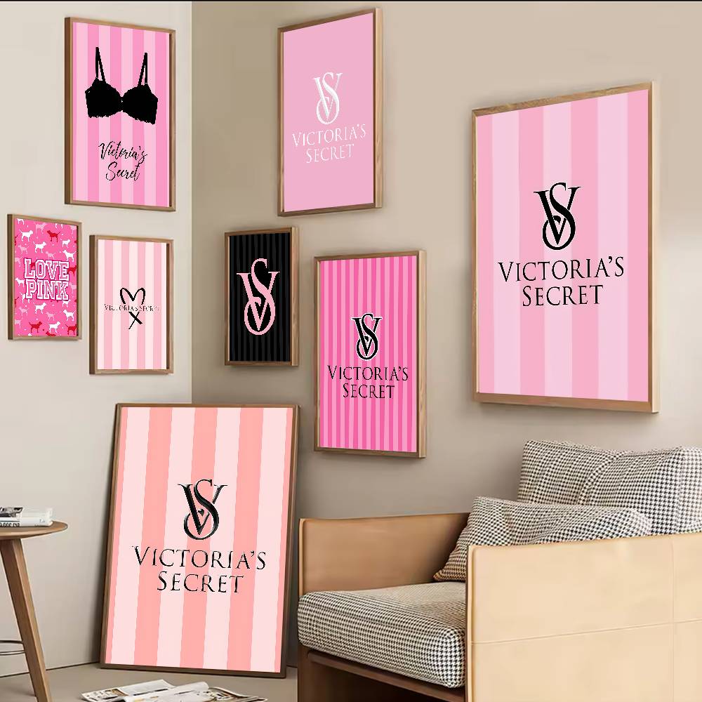 V-Victorias-Fashion-S-Secret V - Vintage Fashion Prints For Wall incelemesi ve fiyatı