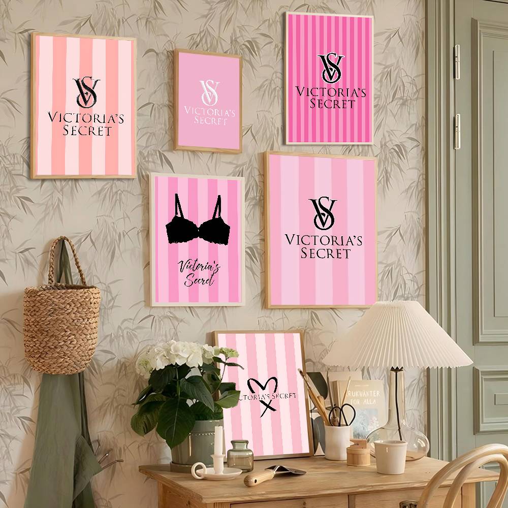 V-Victorias-Fashion-S-Secret V - Vintage Fashion Prints For Wall incelemesi ve fiyatı