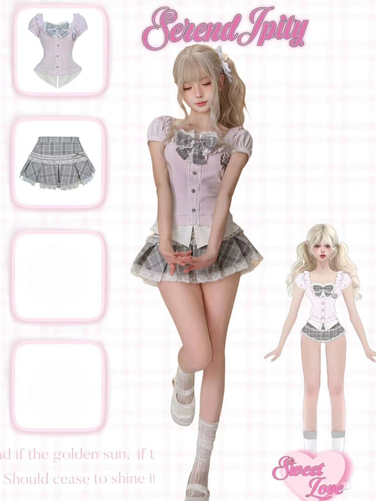 Gotik Y2K Vintage Preppy Tarzı - Vintage Fashion Outfit incelemesi ve fiyatı