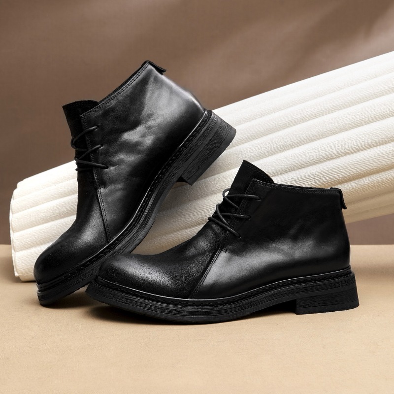 Vintage Erkek Hakiki Deri Çizm - Vintage Fashion Style Men incelemesi ve fiyatı