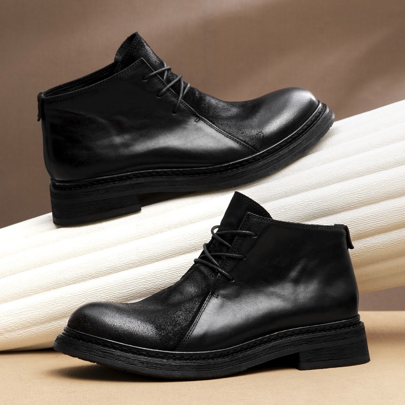 Vintage Erkek Hakiki Deri Çizm - Vintage Fashion Style Men incelemesi ve fiyatı