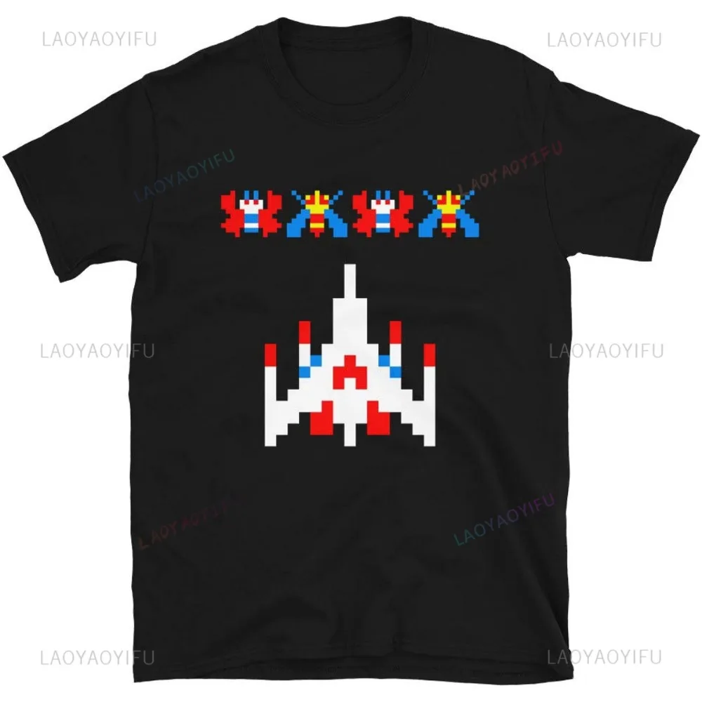 80s 70s Arcade Galaga Video oy - Vintage Fashion Style Men incelemesi ve fiyatı