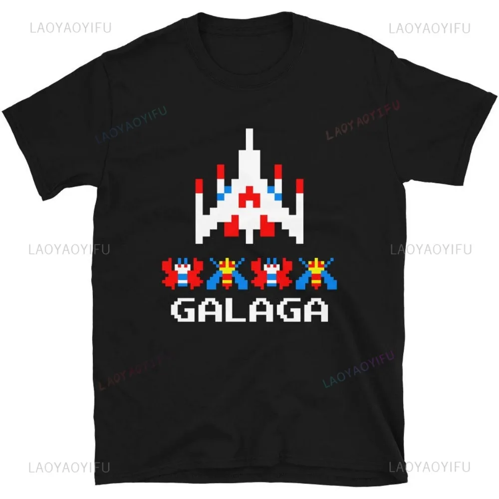 80s 70s Arcade Galaga Video oy - Vintage Fashion Style Men incelemesi ve fiyatı