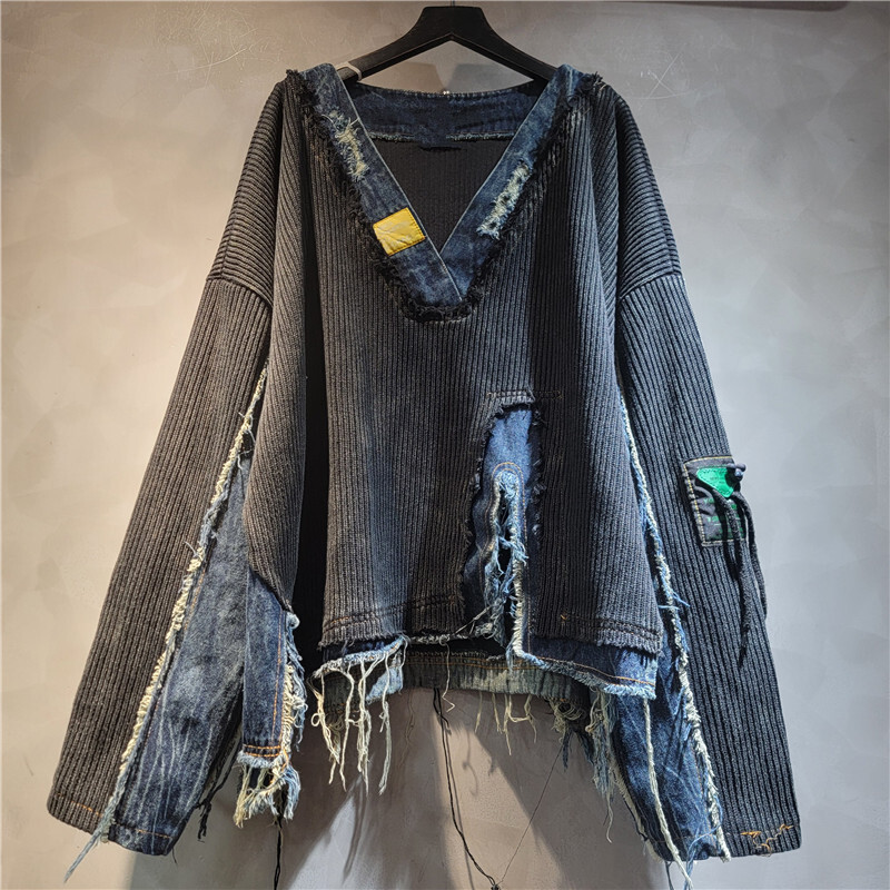 WTHT Moda Kadın Eklenmiş Denim - Vintage Fashion Influencers incelemesi ve fiyatı