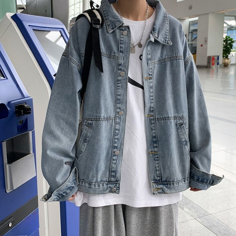 2025 Kış Erkek Kot Montları Gi - Patchwork Jean Jacket incelemesi ve fiyatı