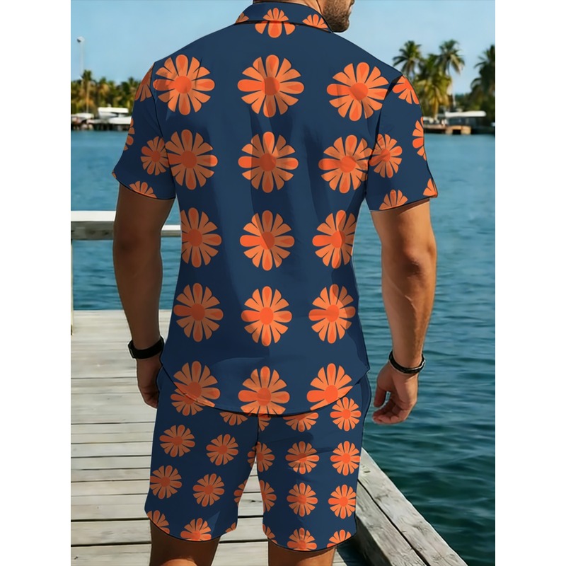 Erkek kısa kollu gömlek ve şor - Printed Floral Shirt incelemesi ve fiyatı