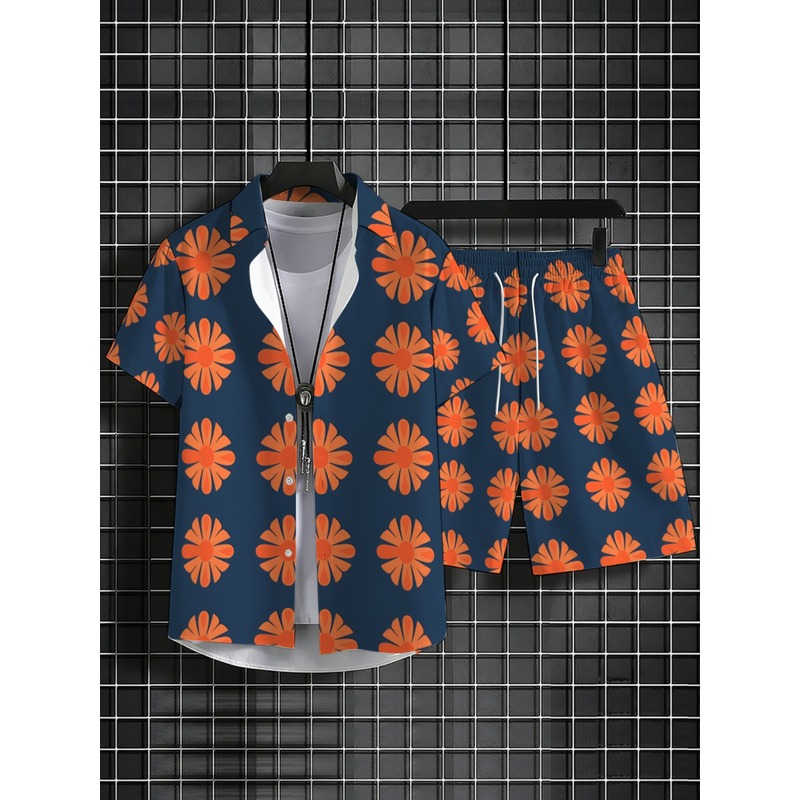 Erkek kısa kollu gömlek ve şor - Printed Floral Shirt incelemesi ve fiyatı