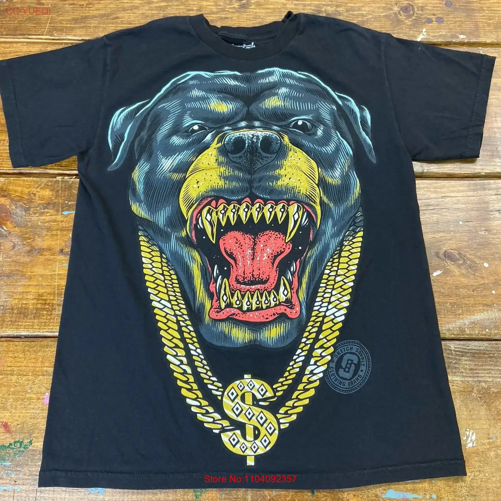 Y2K Rottweiler Köpek Kroki Des - Vintage Fashion Sketches incelemesi ve fiyatı