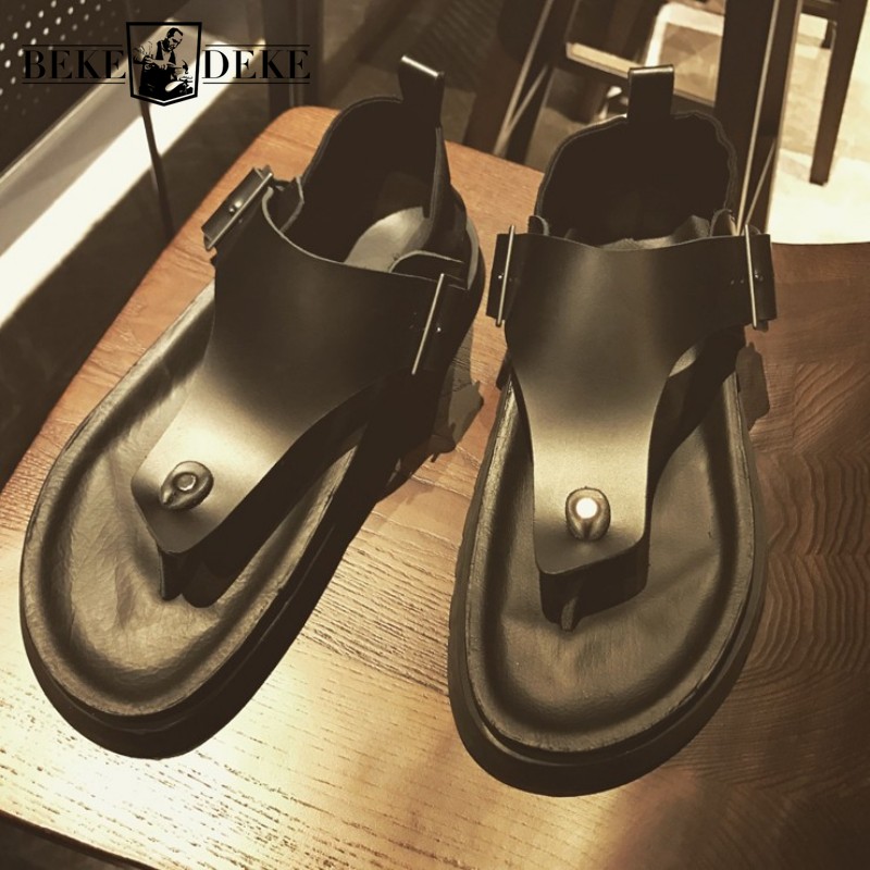 Yaz Erkek Moda Kalın Platform  - Vintage Fashion Rome incelemesi ve fiyatı