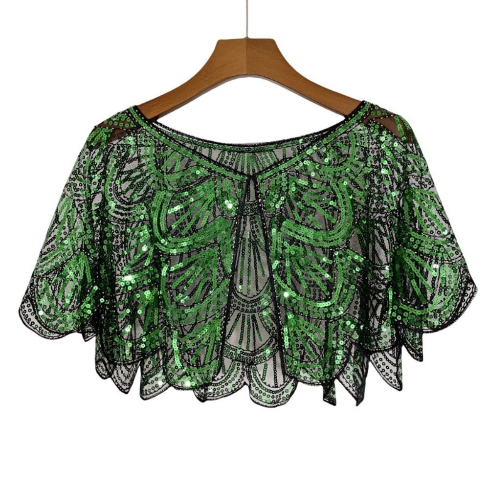 Art Deco Oymalı Şal Boncuklu D - Vintage Fashion Art incelemesi ve fiyatı