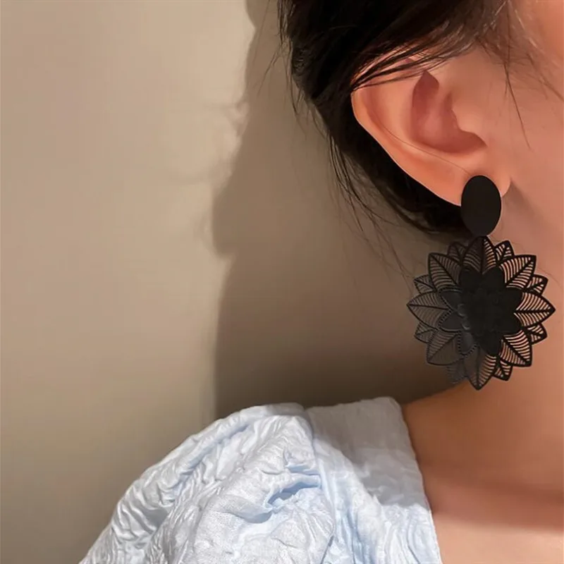 Retro Moda Siyah Içi Boş Dante - Vintage Fashion Korea incelemesi ve fiyatı