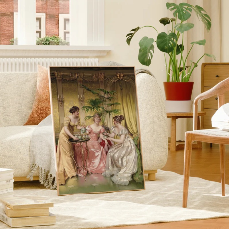 Rönesans Kadın Portre Posteri  - Vintage Fashion Art incelemesi ve fiyatı