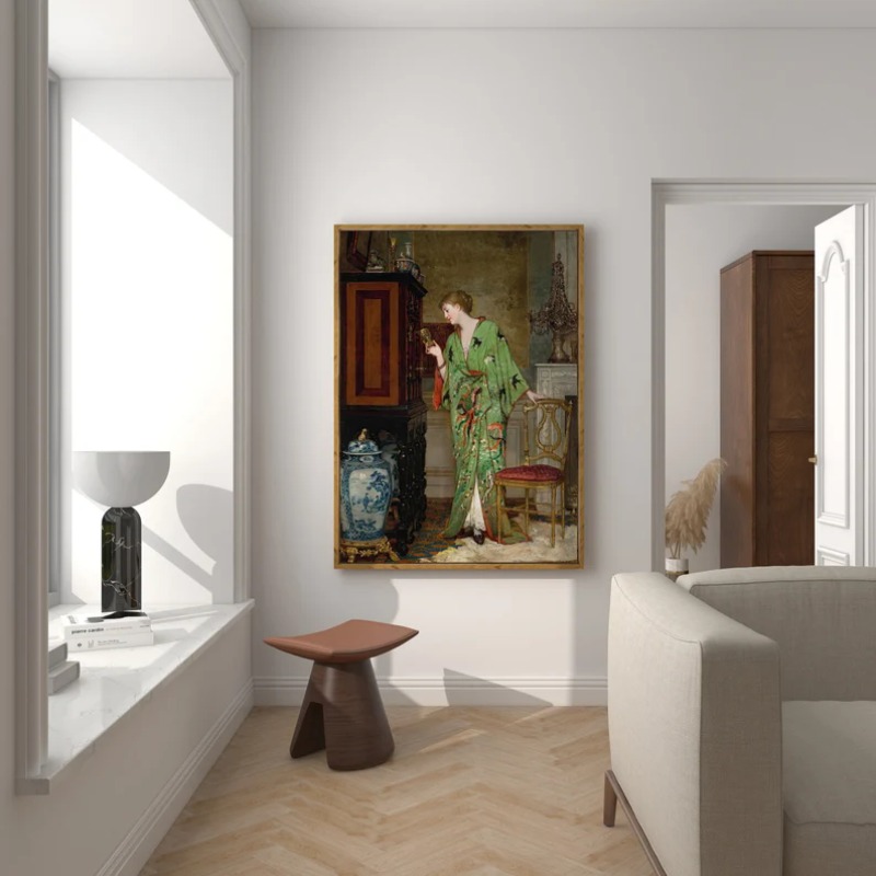 Rönesans Kadın Portre Posteri  - Vintage Fashion Art incelemesi ve fiyatı
