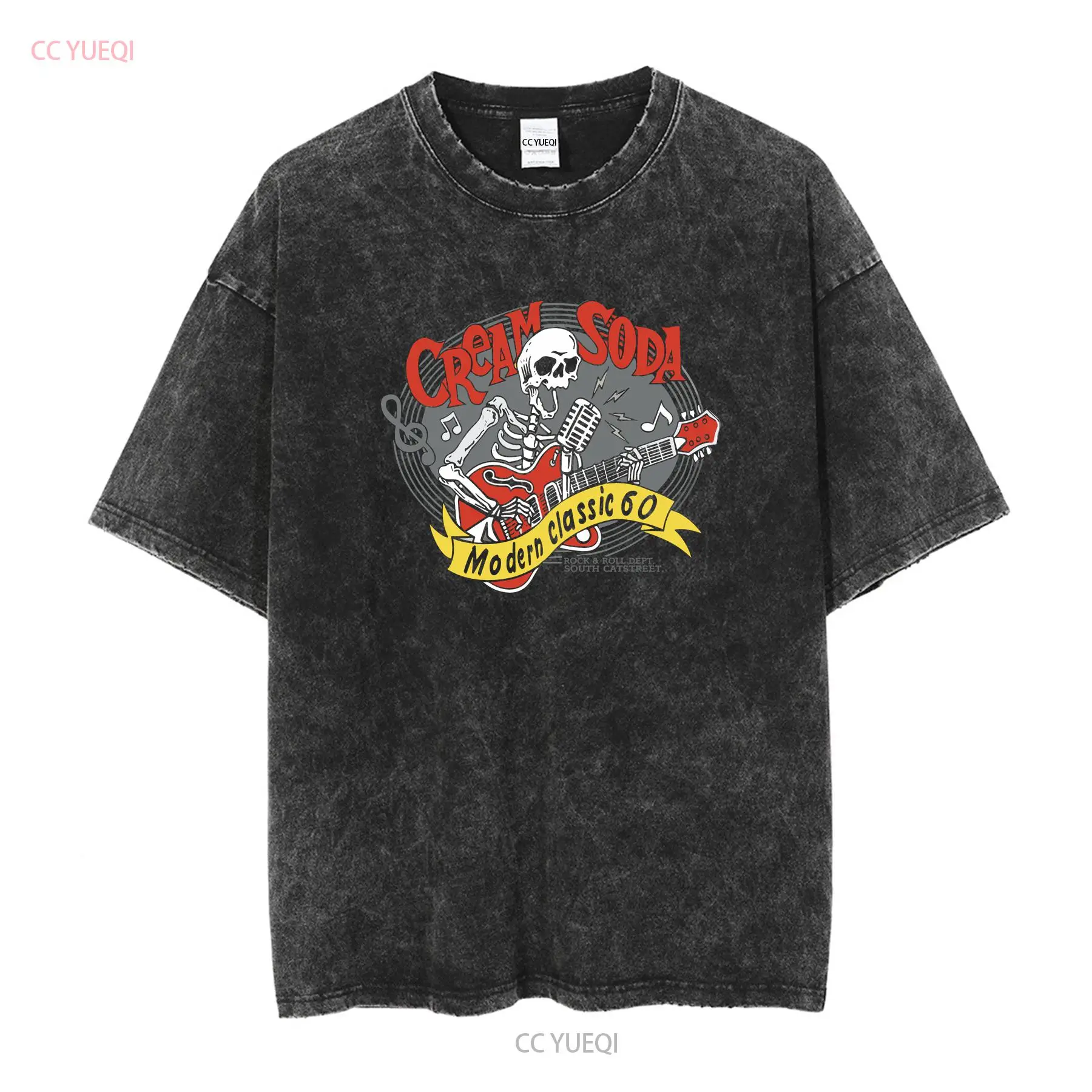 Kremalı Soda Rock Roll Tişörtü - Vintage Fashion Knitwear incelemesi ve fiyatı