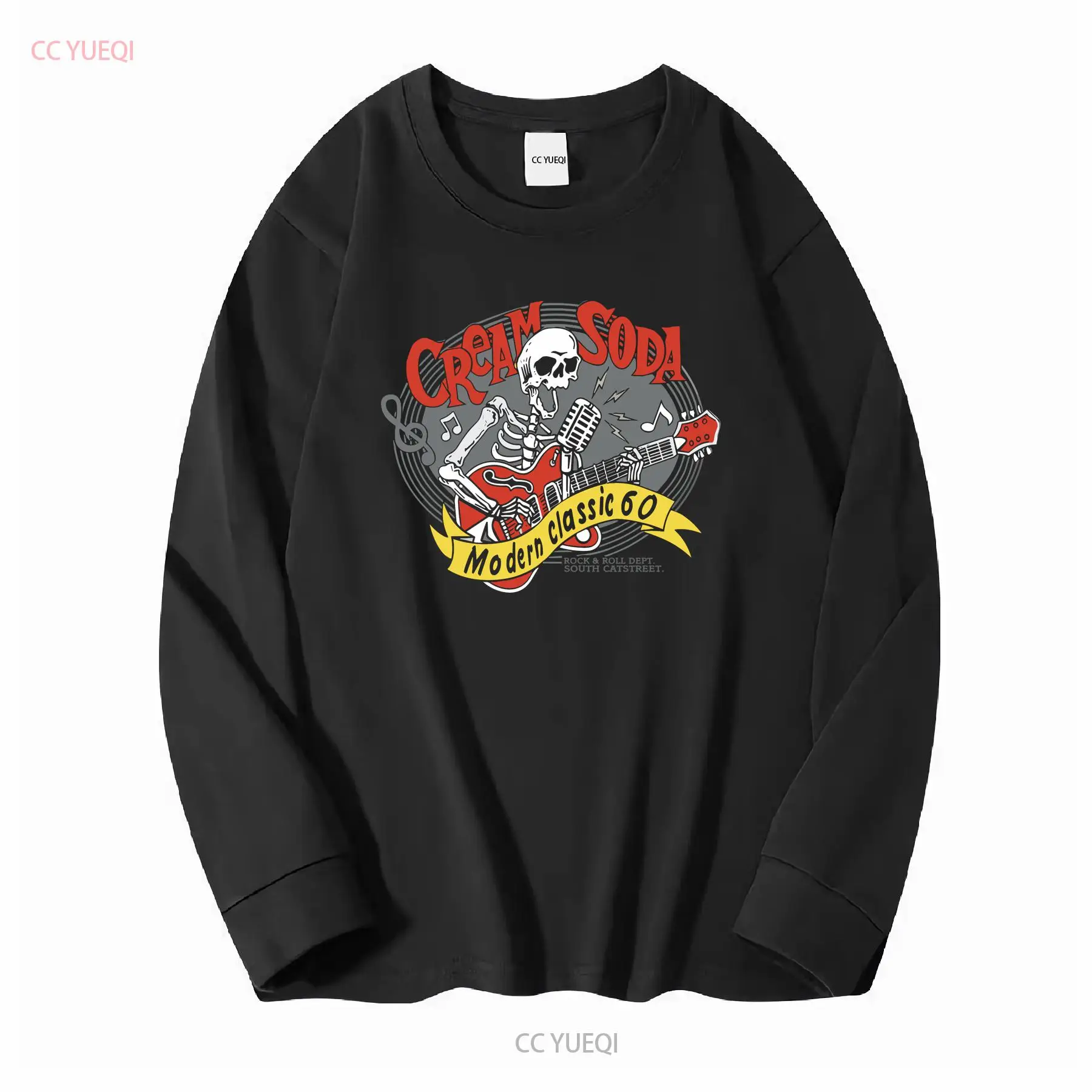 Kremalı Soda Rock Roll Tişörtü - Vintage Fashion Knitwear incelemesi ve fiyatı