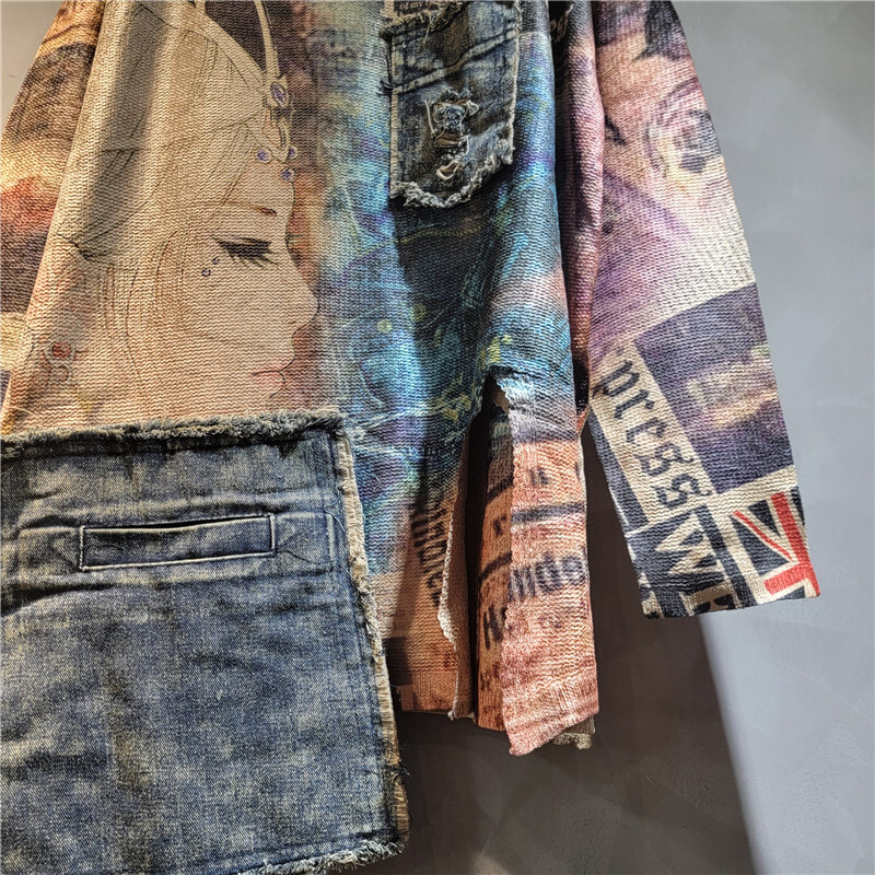 WTHT Vintage Moda kadın Patchw - Vintage Fashion Influencers incelemesi ve fiyatı
